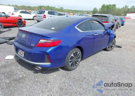 2017 Honda Accord Ex-L V6 from USA, damaged, VIN 1HGCT2B8XHA000209